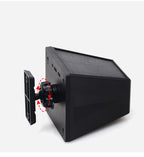 Solar-Powered Infrared Alarm Lamp — Motion Sensor with Remote Control (130dB Siren)