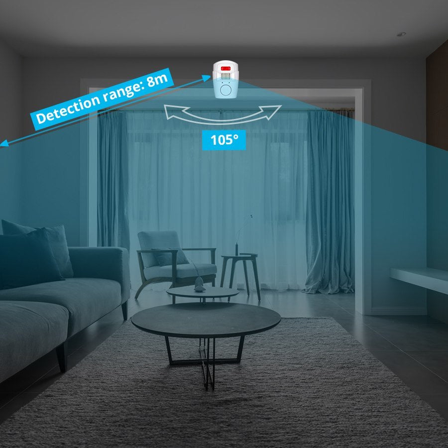 Home Security PIR MP Infrared Motion Detector Alarm