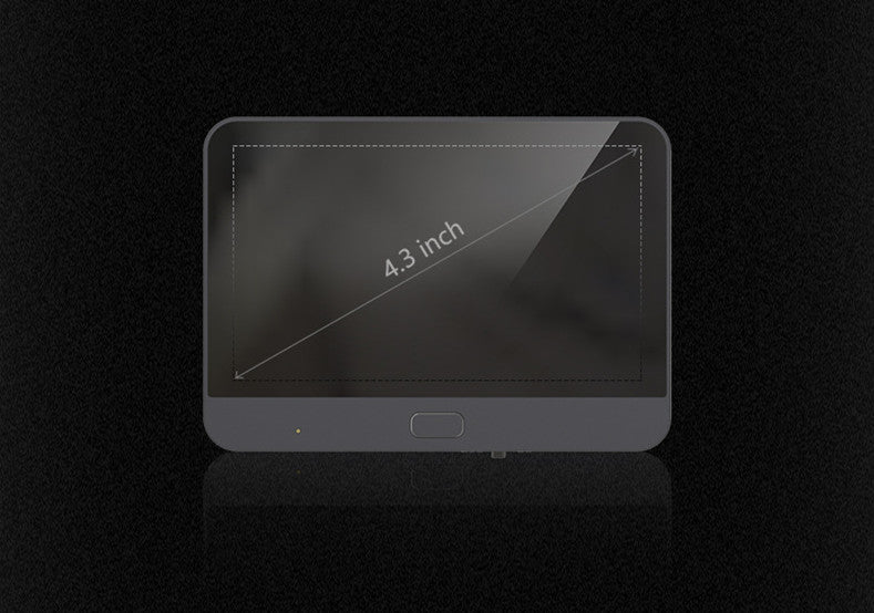 Tuya Smart 1080P WiFi Doorbell Camera with LCD Display & Two-Way Audio