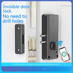 Invisible Smart Door Lock — Punch-Free NFC + App Control (Tuya Compatible)