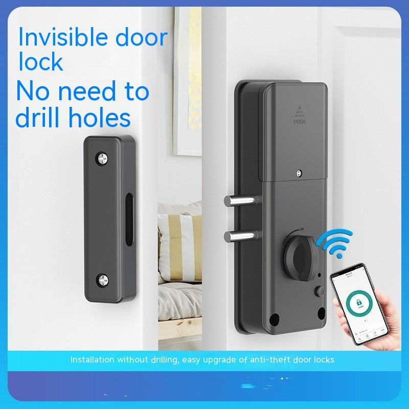 Invisible Smart Door Lock — Punch-Free NFC + App Control (Tuya Compatible)