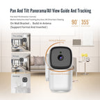 T200 Smart Camera – PTZ Motion Tracking & Night Vision Monitoring,