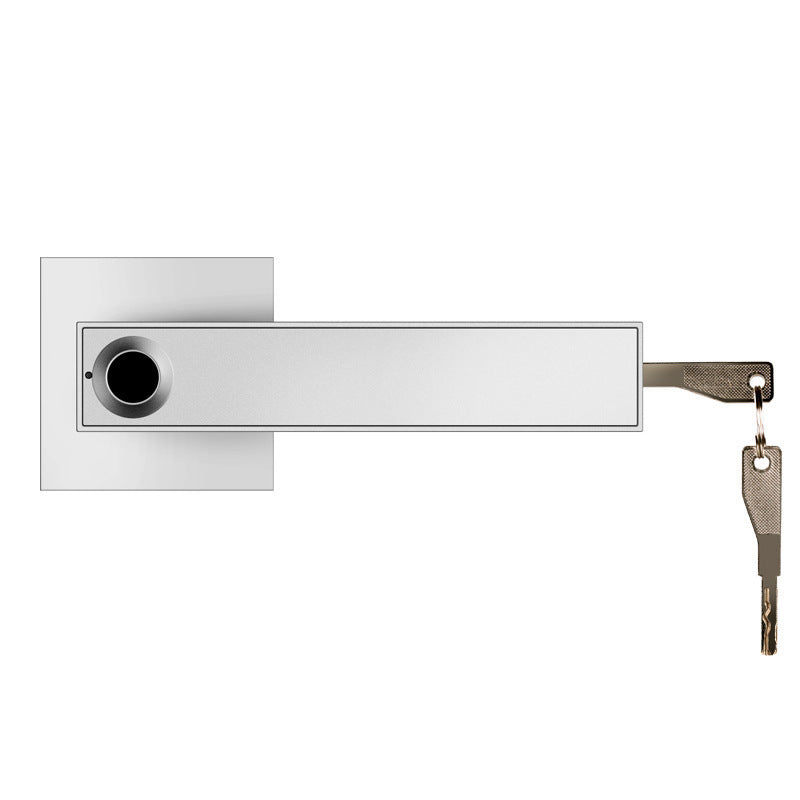Indoor Fingerprint Door Lock — Key + Fingerprint + Always-Open Mode