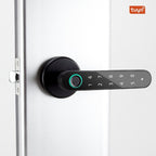 Tuya Wi-Fi Smart Fingerprint Door Lock — Touch Keypad, Bluetooth, and Normally Open Mode
