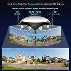 Binocular Splicing Screen Wireless Surveillance Camera