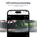 5MP 3K Outdoor WiFi Security Camera with AI Detection & Color Night Vision