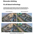 Binocular Splicing Screen Wireless Surveillance Camera