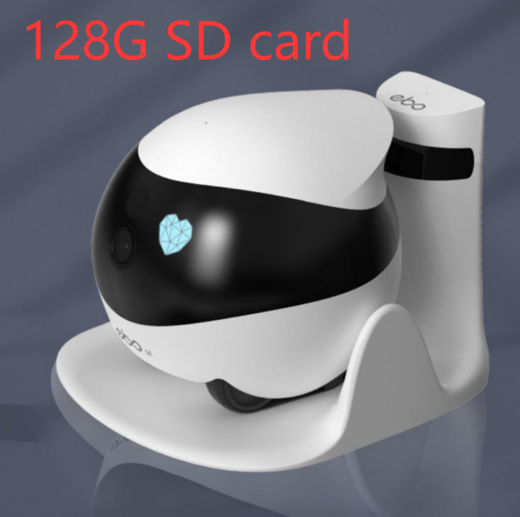 Ebo Smart Home Mobile Surveillance Robot Camera — 1080p HD, WiFi, and Auto-Charging