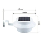 Solar Powered LED Lights for Gutter, Roof or Fence