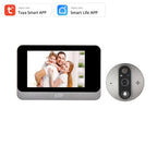 Tuya Smart 1080P WiFi Doorbell Camera with LCD Display & Two-Way Audio