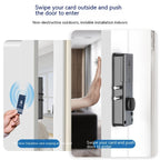 Invisible Smart Door Lock — Punch-Free NFC + App Control (Tuya Compatible)