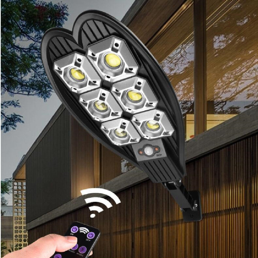 Remote Control Outdoor Solar Yard Light – Human Sensing LED Street Lamp