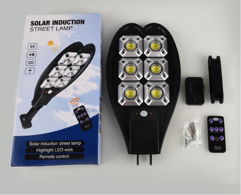 Remote Control Outdoor Solar Yard Light – Human Sensing LED Street Lamp